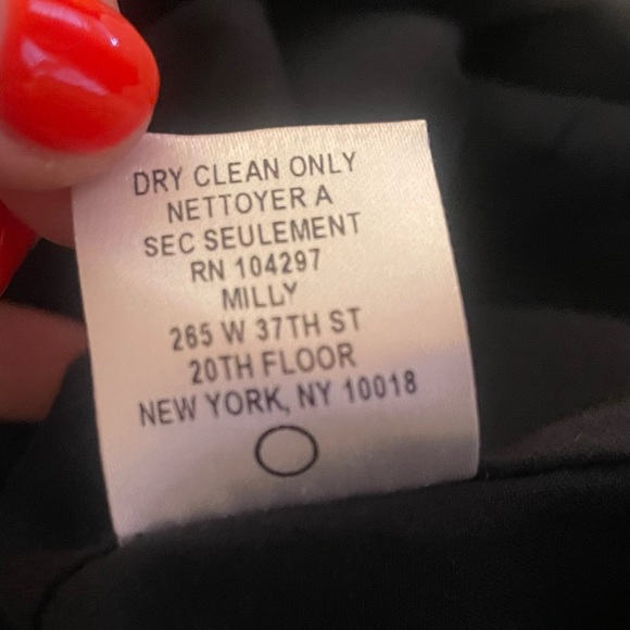 Milly Geometric Block Sleeveless Pencil Sheath Dress sz 0 - Picture 9 of 9